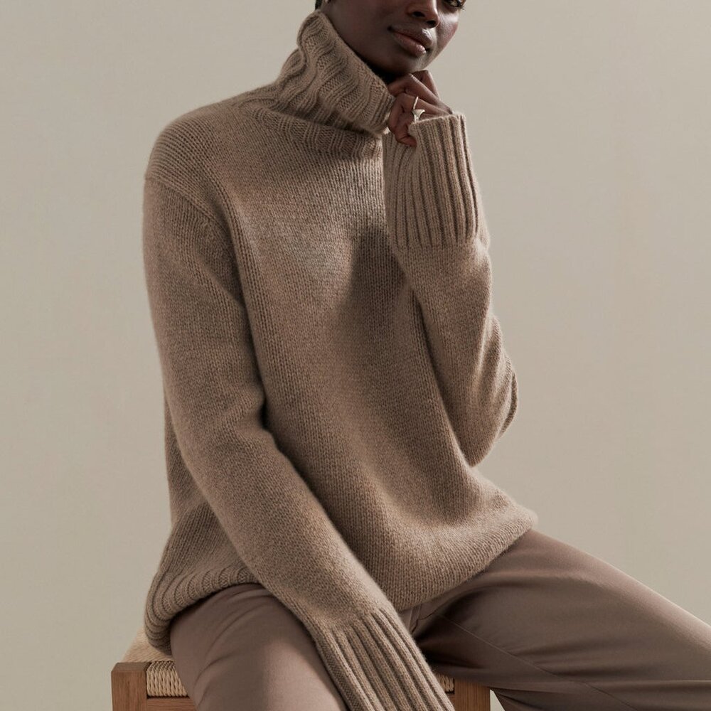 ISO Jenni Kayne Jet Cashmere Turtleneck Sweater XXS OR XS